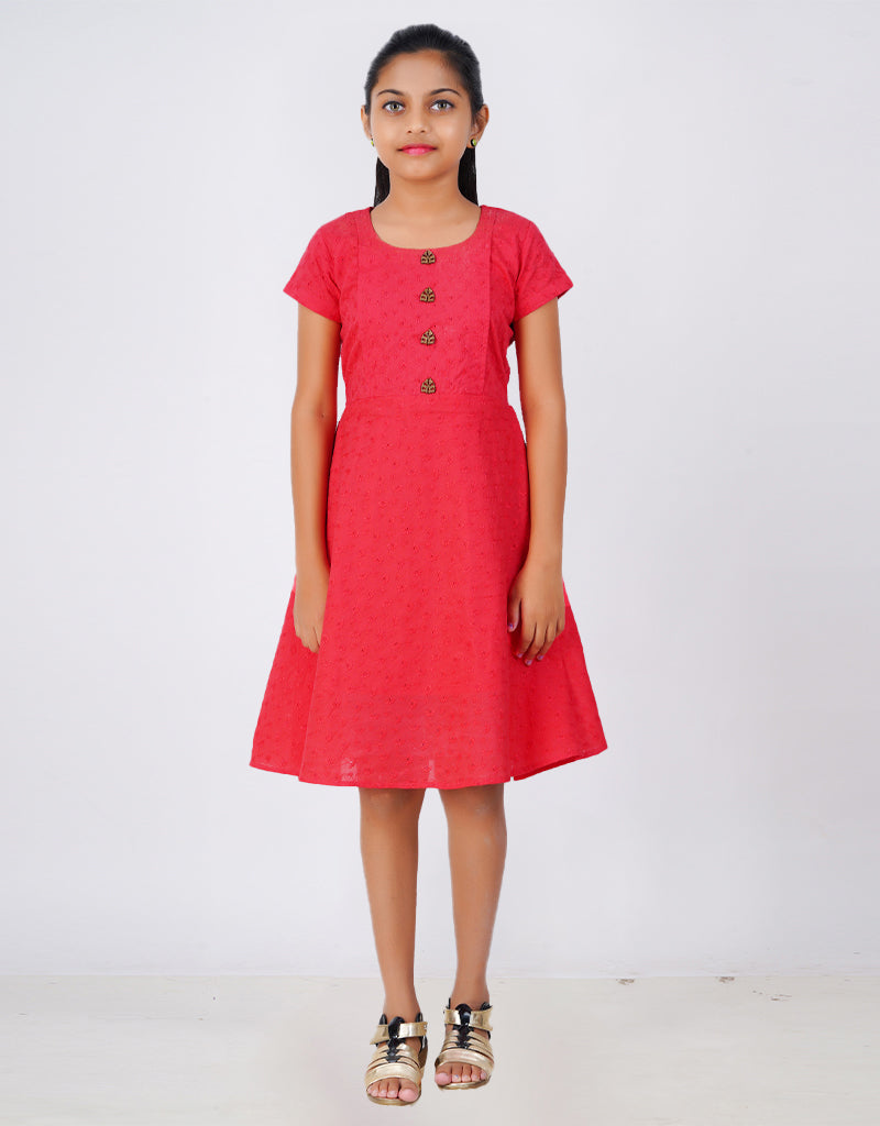 Buy Girls Cotton Umbrella Frock Dress Online Happy Bunny