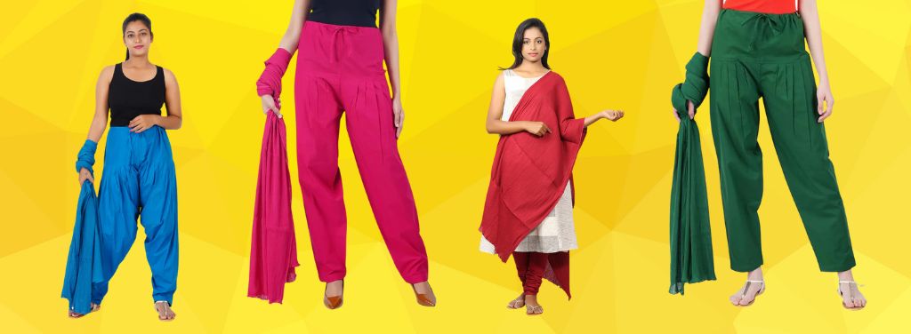 How distinct are Happy Bunny's dupatta and pant sets from other top and bottom sets for women?