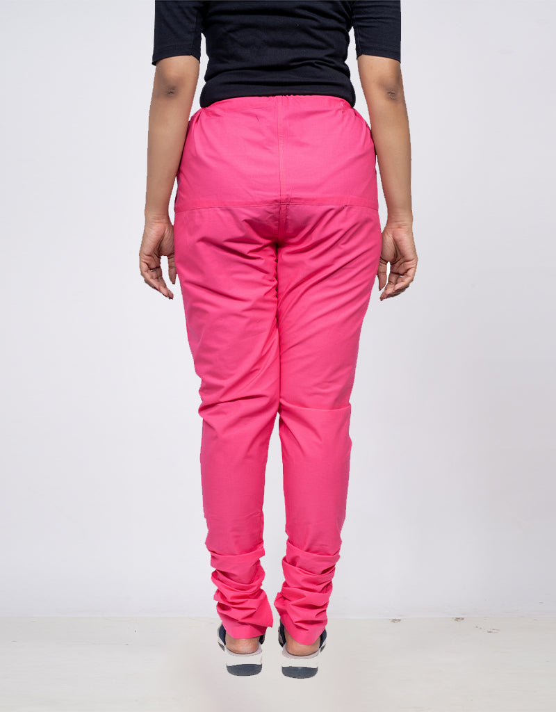 Cotton gathering pant online sales